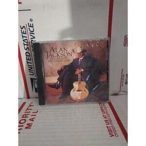 New Sealed The Greatest Hits Collection Alan Jackson Audio CD - #140